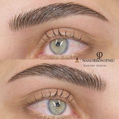 Nano Brows Before And After, Nano Brows, Permanent Cosmetics, Cosmetic Treatments, After Pictures, Before And After Pictures, Beauty Spa, Permanent Makeup, Makeup Artists