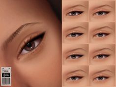 Sims 4face Cc, Sims4 Maxis Match Cc Makeup, Sims 4 Mm Eyeliner, S4cc Eyeliner, Ts4 Mm Cc Makeup, Natural Lips Sims 4 Cc, Nose Overlay Sims 4 Cc, Sims 4 Skin Makeup, Sims 4 Cosimetic Eyebrows