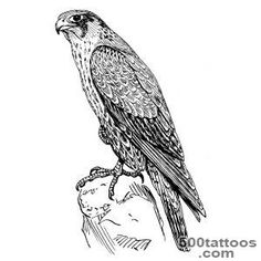 an eagle sitting on top of a rock with its wings spread out, vintage line drawing or engraving