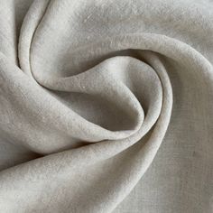 Our Soft-washed Lightweight Linen fabric is a bouncy, lightweight fabric that feels like it's already been worn in before you even sew it. Soft and light with a fluid drape, it almost feels like it's floating.  The weave is slightly slubby and the antique washing gives in a broken in look with very slight color variations across the fabric. A beautiful, natural-feeling linen that perfect for garment sewing. This stonewashed linen is the highest quality, made from non-GMO flax grown without irrig Linen Fabric By The Yard, Garment Sewing, Material Board, European Linens, Linen Material, Organic Fabrics, Recycle Plastic Bottles, Fabric Swatches, Knitting Designs