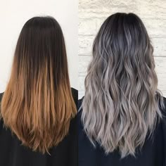 Balayage Straight, Ash Blonde Hair Colour, Ash Blonde Balayage, Low Maintenance Hair, Winter Hair Color