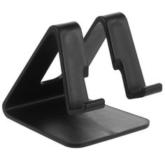 an image of a black tablet holder