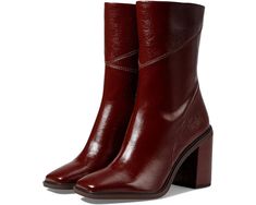 Franco Sarto Stevie Women Heel Boots, Brown Water, Thanksgiving Outfits, Mahogany Brown, Shoe Inspo, Franco Sarto Shoes, Mode Inspo, Brown Leather Boots, Crazy Shoes