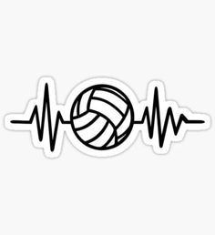 Volleyball Stickers, Ball Play, Volleyball Net, Play Game, Beach Volleyball, Stickers For Sale, Water Bottles, For Sale