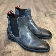 Men’s 8 Preowned In Great Condition With Casual Wear To Leather And Soles. Chelsea Boots Mens, Boots Mens, Chelsea Boots, Chelsea, Men's Shoes, Shoe Boots, Casual Wear, Color Blue, Man Shop