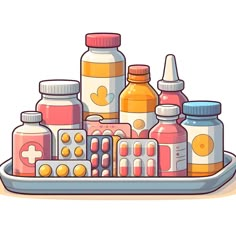 Pharmacy Illustration, Doctor Bag Craft, Cartoon Objects, Charity Logos, Artsy Background, Ramadan Kareem Decoration, Perspective Drawing Architecture, Props Art