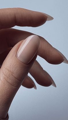 French Manicure Long Nails, Milky French Manicure, French Nails Design, Matte Nails Glitter, American Manicure, Classic French Manicure, Nails Winter