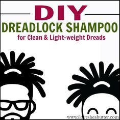 Loc Shampoo Diy, Diy Loc Butter, How To Wash Dreadlocks, Shampoo For Locs, Loc Shampoo, Diy Dreadlocks, Dreadlocks Diy