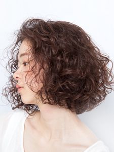 ボブヘアスタイル63 Romantic Short Hair, Midi Hair, Heart Hair, Permed Hairstyles, Short Hair With Layers, Short Bob Hairstyles