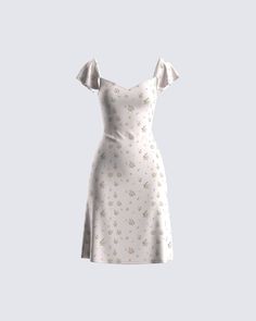 Embrace your sweet side in this beige flower print dress 😌 With a flirty vibe, and elegant look - this dress is crafted from crepe woven fabric and complete with a center back zipper, and a midi length 🤍 Dress Png, White Corset Dress, Thinking About You, Yellow Mini Dress, Lace Up Dress, Flower Print Dress, Beige Dresses, Step By Step Guide, Diy Easy