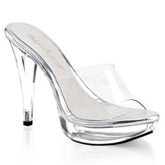 Platform Stilettos, Platform Slides, Clear Heels, Pole Dance, 5 Inch Heels, Open Toe Sandals, High Heels Stilettos