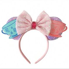 Super Cute And Stylish Ships In 5-10 Business Days Themed Headband With Ears As A Gift, Themed Costume Accessories: Ears Headband, Themed Costume Accessories Headband With Ears, Themed Costume Accessories With Ears On Headband, Pink Ears Headband Gift, Pink Ears Headband As Gift, Pink Headband With Ears For Gift, Themed Costume Headband With Ears, Party Hair Accessories: Bunny Ears Headband