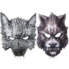 PRICES MAY VARY. Punk and Realistic Appearance: the wolf masks are designed in 3D, with wolf teeth and 2 vicious eyes staring at you, looks very realistic, makes people look very frightening and frightening, is a good accessory choice for your costume party Enough Quantity to Use: you will receive 2 pieces of half face werewolf masks in one package, including 2 different kinds of styles, enough quantity and styles to satisfy your different party decorative requirements, making you easily become Animal Masquerade Mask, Werewolf Mask, Wolf Teeth, Wolf Mask, Halloween Masquerade, Staring At You, Skull Mask, Masks Masquerade, Masquerade Mask