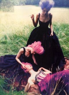 Jean Paul Goude, David Sims, Ellen Von Unwerth, Three Women, Tim Walker, Mario Testino, Peter Lindbergh, Steven Meisel, Richard Avedon