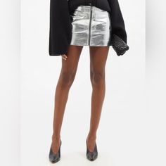 Xl Nwt Silver Mini Skirt, Silver Skirt, Fabric Skirt, Love Fire, Shiny Fabric, Metallic Silver, Mini Skirt, Womens Skirt, Mini Skirts