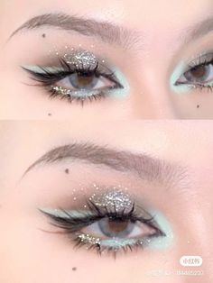 Fancy Makeup, Edgy Makeup, Asian Eye Makeup, Eye Makeup Art, Fantasy Makeup, Makeup Pictures, Asian Makeup, Makeup Designs