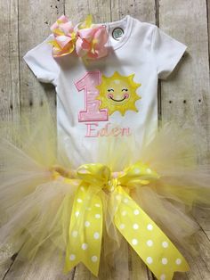 Yellow Tutu Dress For Birthday In Summer, Yellow Dress For First Birthday In Summer, Lemon First Birthday Outfit, Pink And Yellow First Birthday, Yellow Tutu Dress For Birthday, Baby Girl Birthday Theme