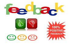 the logo for feedback is shown with different colors and symbols in front of it