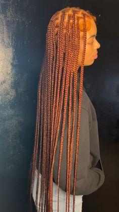 Rainbow Hairstyles, Diy Hairstyle, Cute Box Braids, Simple Hairstyle, Ginger Hair Color, Modern Rainbow