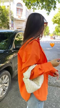 Orange Shirt Outfit, Color Outfits, Orange Shirt, Causual Outfits, Colourful Outfits, Up Girl, Winter Fashion Outfits, Cute Casual Outfits