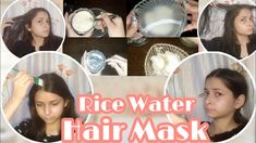 Rice Water Hair Mask, Water Hair, Hairstyles Tutorial, Girl Hairstyle, Hairstyle Youtube, Hairstyle Tutorials, Rice Water, Hair Care Routine, Latest Hairstyles