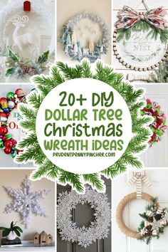 DIY Dollar Store Christmas wreaths, including snowflake and evergreen designs, for budget-friendly front door and outdoor christmas decor. Christmas Porch Decorations, Diy Dollar Tree Christmas, Christmas Clothespins, Burlap Christmas Wreath, Porch Decorations, Christmas Mantel Decorations