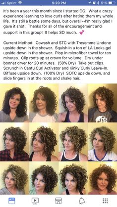 Curls Products, Curly Natural Curls, Curly Hair Updo, Different Hair, Curly Girl Method, Curly Hair With Bangs