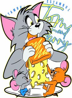 an image of a cartoon cat eating cheese with two other cats around it and the caption tampui estambu i am sorry