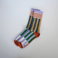 Meet the new ribbed knit crew statement socks! Proudly made in Northern Carolina, USA. Materials: 54% recycled cotton, 33% recycled polyester, 13% nylon, 5% rubber based elastic. Care: Machine wash cold on gentle cycle, tumble dry low. Sizing: Fits women's size 5.5 -9, men's size 4-7.5 Retro Socks, Fashion Inspo 2023, Statement Socks, Pinterest Predicts, Tomboy Chic, Fun Socks, Back To College, Crew Sock, Retro Stripes