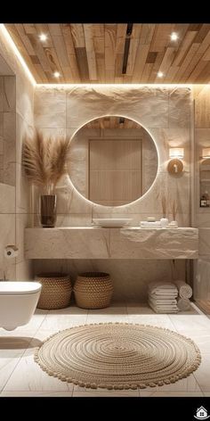 #homedecor, #interiordesign, #homedesign, #decor inspiration New House Bathroom, Esthetician Room, Adobe House, Powder Room Design, Interiors Dream, Japandi Style