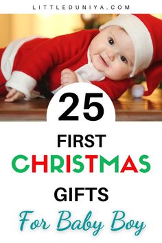 Adorable Gifts for Baby's First Christmas | First Christmas Gifts for Baby Boy