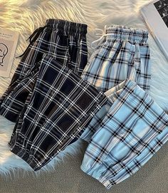 Junior Pants, Women Jogger Pants, Plaid Decor, Chic Pants, Pants Women Fashion, Long Trousers, Baggy Pants, Joggers Womens, Winter Mode