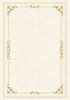 an ornate gold frame on a beige background with swirls and scrolls in the corners