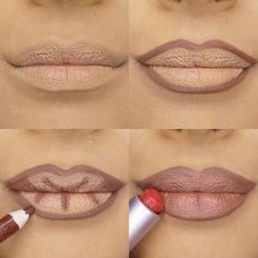 Lip Lining, Lip Tips, Contour Tutorial, Kylie Jenner Lipstick, Makeup Tutorial Video