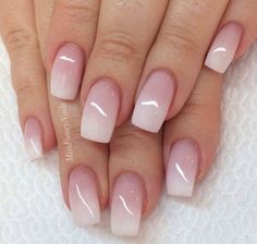 Ombre nails are very trendy now. You can achieve the desired effect by using nail polish of different colors. To help you look glamorous, we have found 30+ pictures of beautiful nails.             … Unghie Sfumate, Navy Nails, Nail Techniques, Ombre Nail Designs, Nail Art Ombre, Makijaż Smokey Eye, Wedding Nail, Gel Nail Design, Her Nails