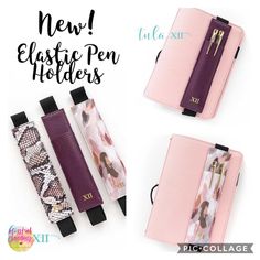 Pen Holders, Passport Holder, Pen, Elastic