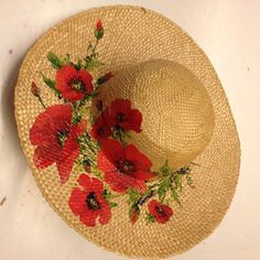 Cowboy Hat Crafts, Faux Paint Finishes, Painted Sun, Redo Clothes, Chocolate Covered Strawberries Bouquet, Fabric Paint Designs