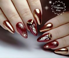 Unghie Sfumate, Floral Nail Designs, Nail Colors Winter, Winter Nails Acrylic