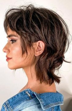 Low Maintenance Short Haircut, Pixie Mullet, Short Textured Hair, Short Shag Haircuts, Short Shag Hairstyles, Shaggy Haircuts, Balayage Blonde, Wavy Haircuts, Pixie Hair