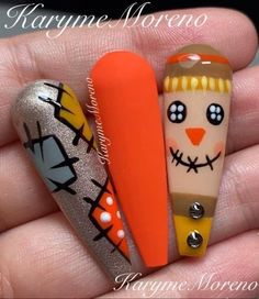 Scarecrow Nails Fall, Fall Patchwork Nails, Stained Glass Nail Art, Stained Glass Nails, Beach Nails Art, Nail Art Designs 2023, Scarecrows Nails, Glass Nail Art, 2023 Beach