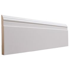 an image of a white skirting board