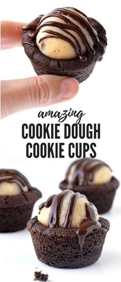 an image of chocolate cookie dough cupcakes