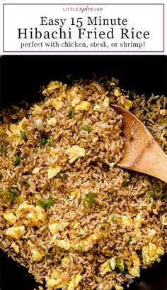 an easy 15 minute hiraci fried rice recipe