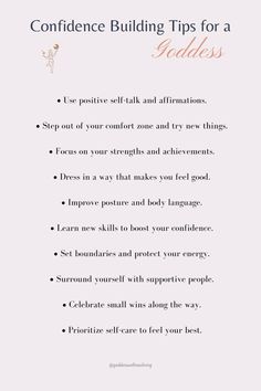 Unleash your inner goddess with these confidence-building tips! Embrace your power, boost your self-esteem, and walk with confidence in every area of your life. Save this pin for your journey to self-love and empowerment! #confidence #tips Single Life Quotes, Building Tips, Confidence Tips, Inner Goddess, Confidence Building, Self Esteem, Life Coach