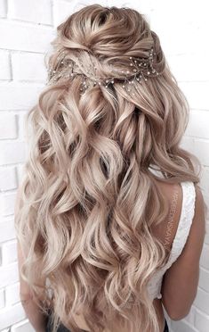 Wedding Hairstyles Half Up Half Down, Half Up Hair, Bridal Hair And Makeup