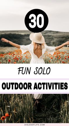 Looking for fun solo outdoor activities to do this summer? Read this blog post for fun things to do outside alone this summer, best outdoor activities for singles, how to spend time outside alone, fun things to do outside by yourself, fun outdoor activities to do in summer outdoor activities to do alone, how to have fun alone, how to be comfortable being alone what to do alone outside home fun things to do alone outside home fun things to do in the backyard alone picnic ideas for single women Spending Time Outside, Outdoor Recreational Activities, How To Be Single, How To Focus Better, Fun Outdoor Activities, Things To Do Alone, Single And Happy, Things To Do When Bored, Activities For Adults