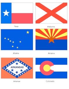 the flags of all countries in each country