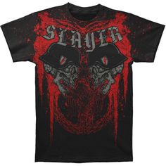 Double Helmet T-shirt Affliction Clothing, Logo Amp, Blood Splatter, Pretty Shirts, Band T Shirts, Cheap Shirts, Simple Shirts, Rock Roll, Dream Clothes