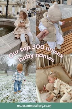 Here are our 300 top unisex baby names, in alphabetical order, along with a little bit about where each one comes from…⭐ 
#babynames #babynameideas #babyboynames #babygirlnames #unisexnames Baby Names Neutral, Name For Girl, Stylish Kids Outfits, Unique Baby Names