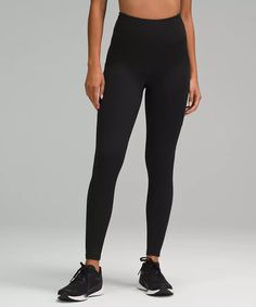 Fast and Free High-Rise Fleece Tight 28" *Pockets | Women's Leggings/Tights | lululemon Workout Bottoms, My Christmas Wish List, Running In Cold Weather, Thermal Leggings, Practice Outfits, Girly Gifts, Women Leggings, Christmas Markets, Inner Thigh